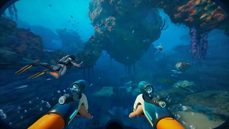 Subnautica 2 Crack — Crystal Caverns co-op exploration