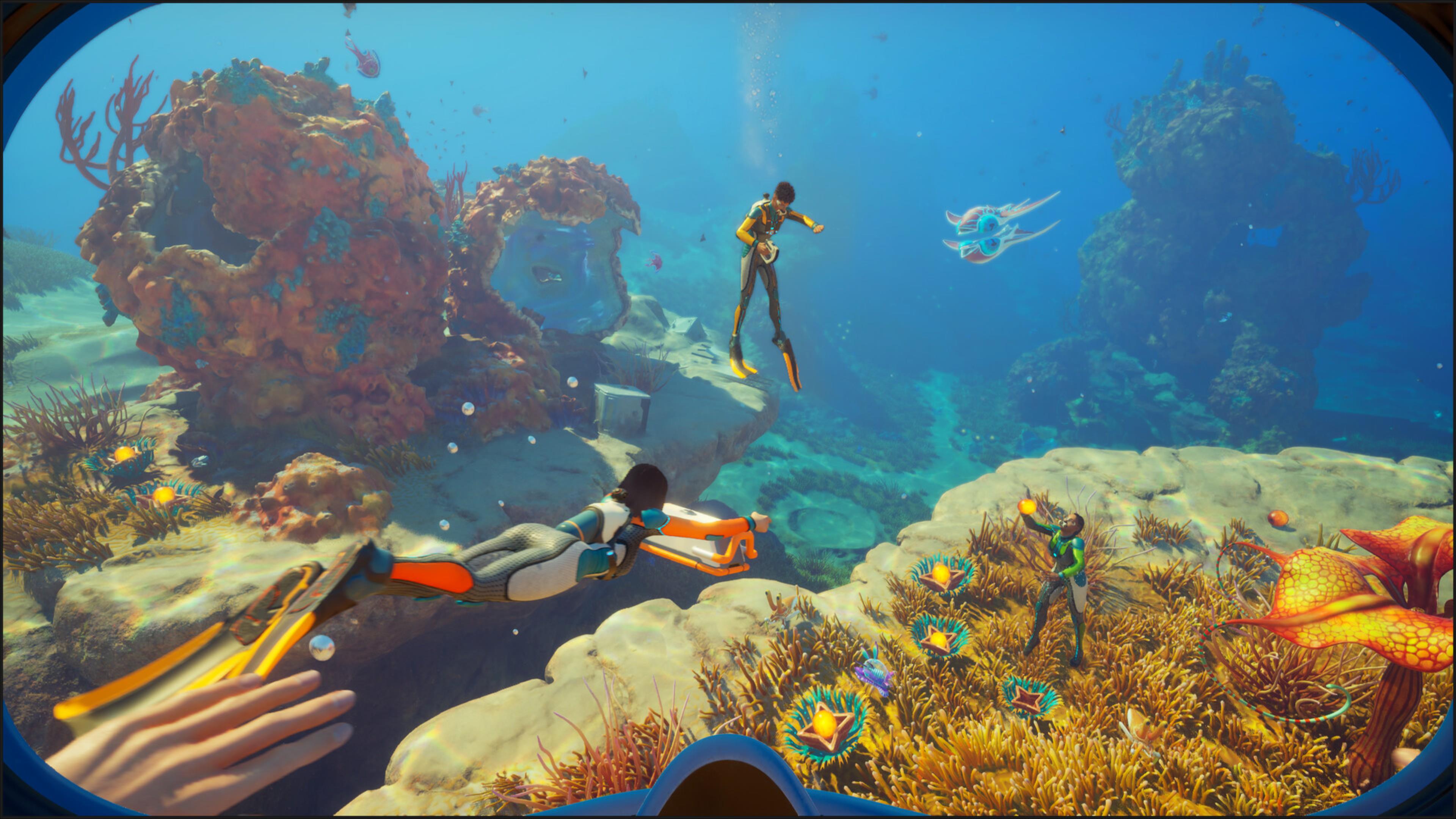 Subnautica 2 Crack gameplay — co-op underwater exploration